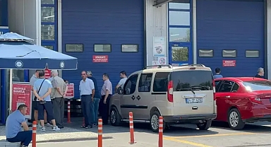 Araç muayene istasyonlarında yoğunluk