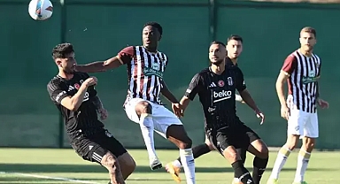 Beşiktaş,Bandırmaspor maç berabere sonuçlandı