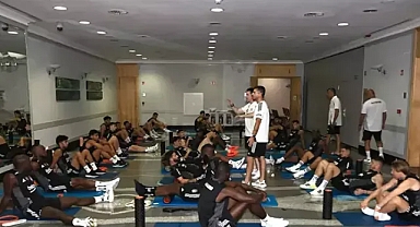 Beşiktaş, Slovenya kampındaki ilk çalışmasını yaptı