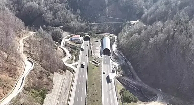 Bolu Dağı Tüneli'nin ulaşıma kapalı