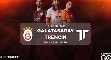 Galatasaray bu akşam üçüncü hazırlık maçı 