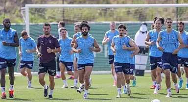 Trabzonspor'da yeni sezon hazırlıkları devam ediyor