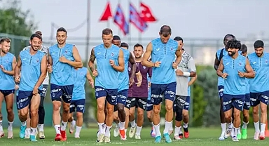 Trabzonspor yeni sezon hazırlıkları 