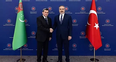 Dışişleri Bakanı Hakan Fidan Türkmenistan Dışişleri Bakanı Raşid Meredov GÖRÜŞTÜ