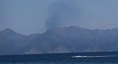 Marmaris ormanda çıkan alevlere ani müdahale 