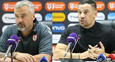Samsunspor - Başakşehir FK maçı sonrası teknik direktörler'den çarpıcı açıklamalar!