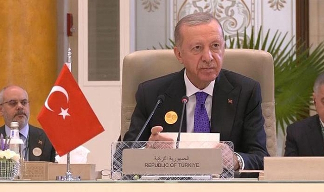 Cumhurbaşkanı Erdoğan: İsrail’in amacı Gazze’ye yerleşmektir