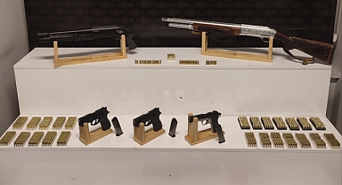 Kayseri'de silah kaçakçılarına darbe