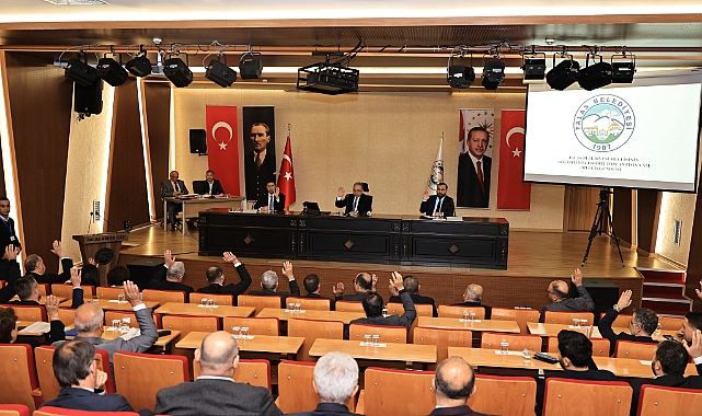 Talas Belediyesinde Kasım Meclisi