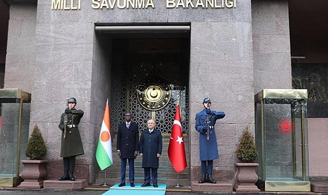Bakan Güler, Nijerli mevkidaşı Mody ile bir araya geldi