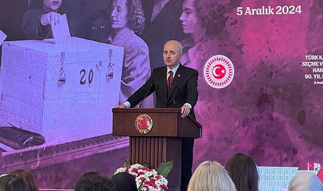 Kurtulmuş: TBMM'de kadın temsilinin artırılması için mücadele etmeliyiz