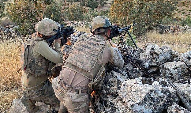 MSB: 5 PKK'lı terörist etkisiz hale getirildi