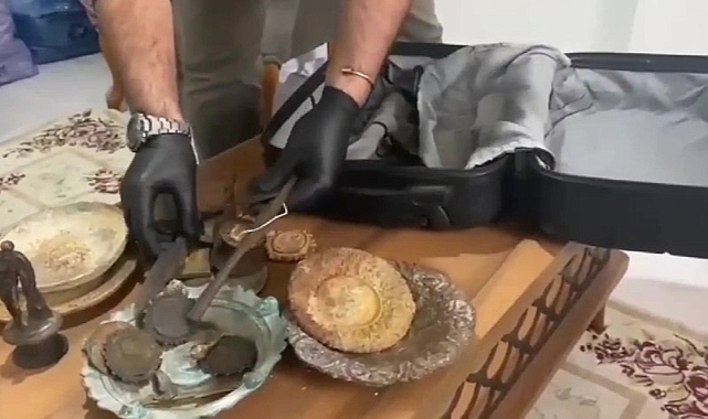 Tarihi eser kaçakçılığı operasyonu: 3 gözaltı