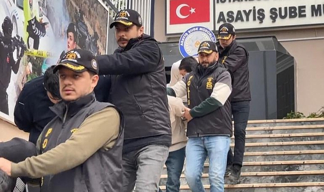 İstanbul'da kamyonet hırsızları operasyonla yakalandı: 7 gözaltı