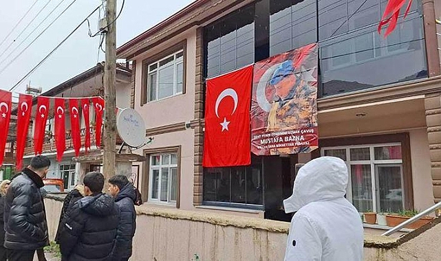 Şehit uzman çavuşun cenazesi memleketi Düzce'de