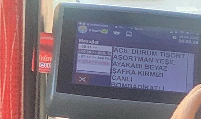 Dolmuşların elektronik otomasyon sistemine asılsız canlı bomba uyarısı gönderdi