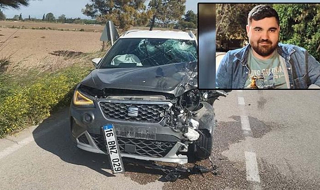 Otomobile çarpan motosikletin sürücüsü öldü