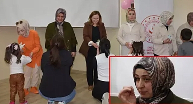 Anneler günün de gözyaşları sel oldu 