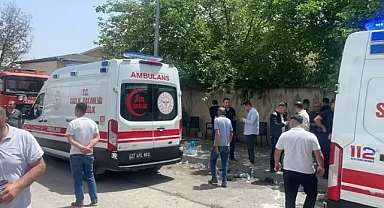 Buhar kazanı patladı 7 yaralı