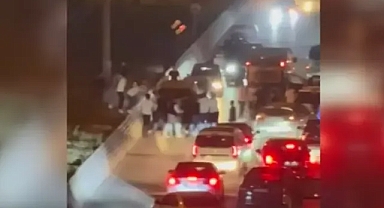 bursa da asker uğurlamasında kavga çıktı o anlar kamerada 