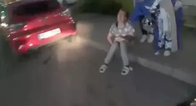 Esenyurt'ta motokuryenin kalbi duran kediyi kurtarma çabası