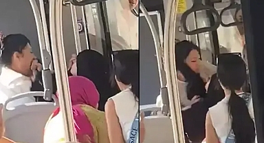 Otobüsteki kavgada gözaltına alınan kadın, adli kontrolle serbest