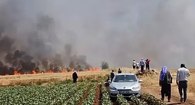 Şanlıurfa'da tarlada çıkan yangında: 1'i ağır 5 yaralı
