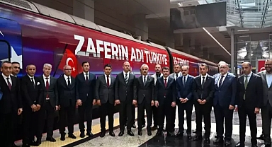 15 Temmuz Demokrasi ve Birlik Treni ilk seferine uğurlandı