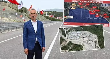 Antalya alanya arası otoyola 36 dakikaya düşecek 