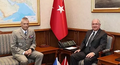 Bakan Güler, Burkhard'ı kabul etti