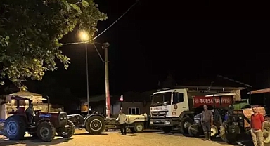 Bursa'da Yangına Büyük Önlem