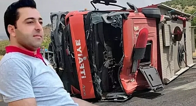 Diyarbakır'da itfaiye aracı devrildi 1 ölü 2 yaralı 