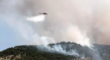 Eskişehir'de çıkan yangın 3'üncü gününde afyonkarahisar'da sürüyor 