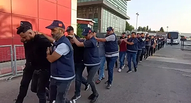 Gaziantep'te 15 şüpheli adliyede