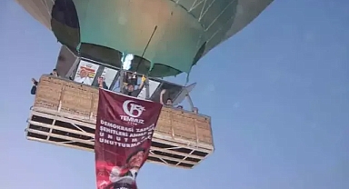 Göğe yükselen minnet balonlar şehidimizin adını taşıdı 