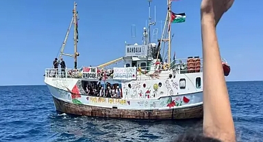 Handala gemisi gazze için yeniden yola çıktı 