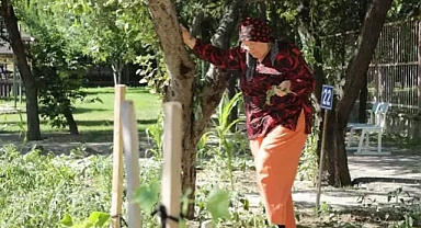 Huzurevinde hobi bahçesiyle hayata tutunuyorlar 