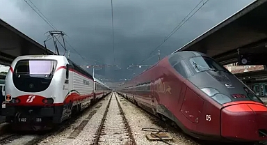 İtaya da demir yolu sektörü çalışanları greve gitti 