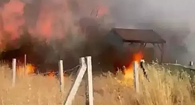 İzmir Yangının da Evler Zarar Gördü