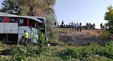Konya da otobüs kazası 3 çocuk dahil 7 kişi yaralandı 