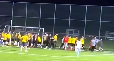 Köy Turnubasında Kavga