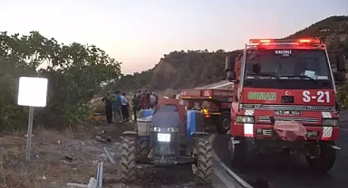 Manisa'da Kamyon Kazası