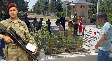 Şehadetin 9 yılında Ömer Halisdemir'in kabrine ziyaret