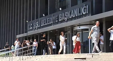 Şişli tapu müdürlüğü'nde yangın korkuttu