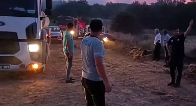 Tekirdağ'da Yangın