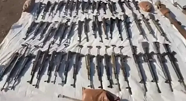 Terör örgütünün kullandığı 33 odalı mağara