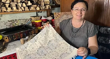 Yazmacılık sanatı ege'de yükseliyor tokat izlerini izmire taşıdı 