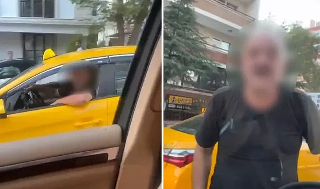 Ankara'da trafikte 'yol verme' kavgasında aracı yumrukladı