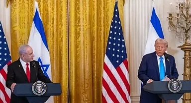 Netanyahu ile Trump'ın Gazze Toplantısı