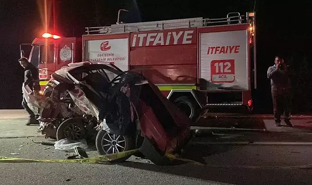 Eskişehir'de Kaza; İçlerinde 1 Ak Parti Milletvekili Olan 1 Ölü 4 Yaralı